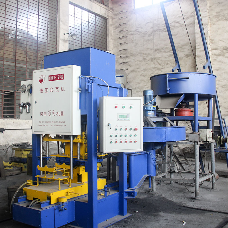 水泥制瓦機(jī)制瓦所需原材料，生產(chǎn)工藝流程